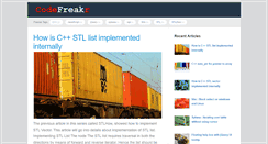 Desktop Screenshot of codefreakr.com
